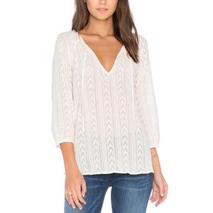 BB Dakota Ella Ivory Dakota Antique Top